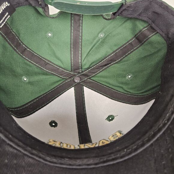 Baylor Bears Hat Green Spellout Snapback Adjustable Gold Embroidered NCAA Cap - Picture 9 of 11